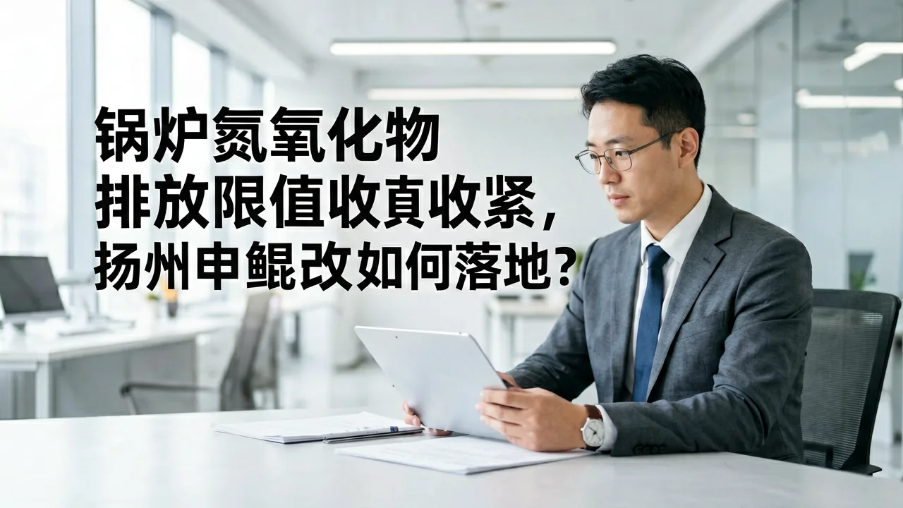 锅炉氮氧化物排放限值收紧，扬州申鲲的低碳改造如何落地？